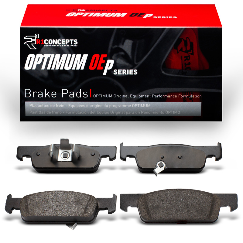 Smart Fortwo Brake Pads - Front - R1 Concepts - Optimum OE - `16-`19
